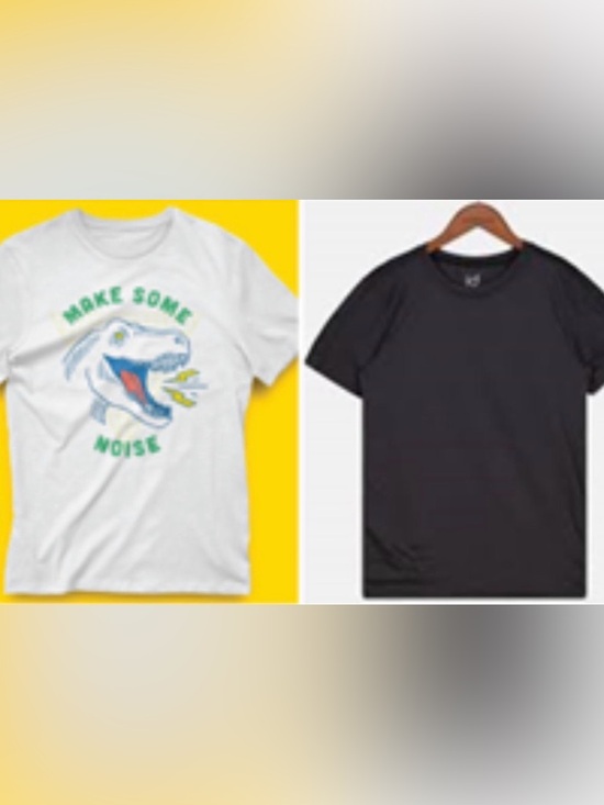 Ideology Other - Lot of 2x: NWT [Ideology] Athletic & NWOT [dip] White Dinosaur T-Shirts - Y Sz L